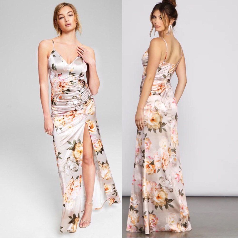 Floral gown